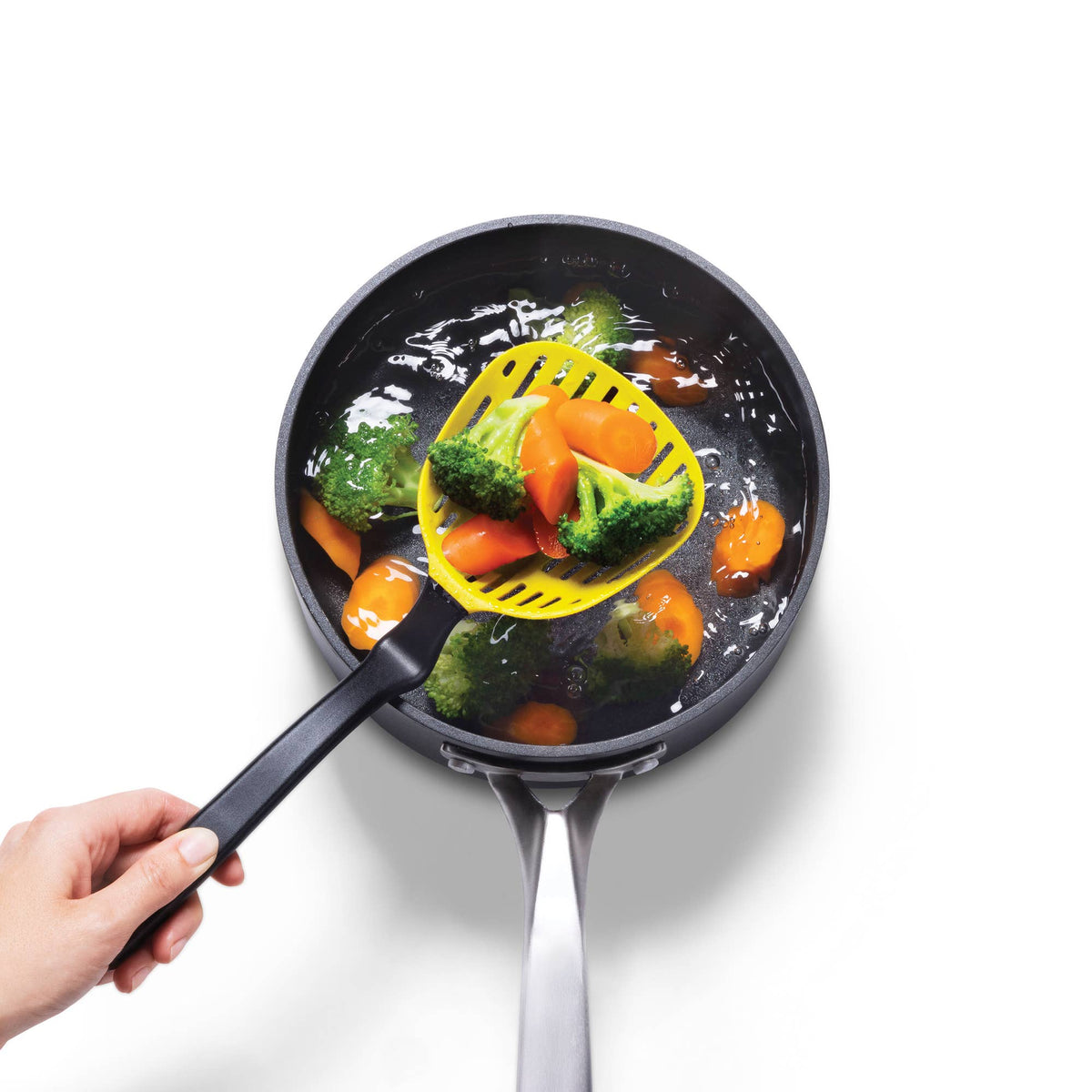 Lestrain® - Dripless Sit Up Slotted Spoon - Jar