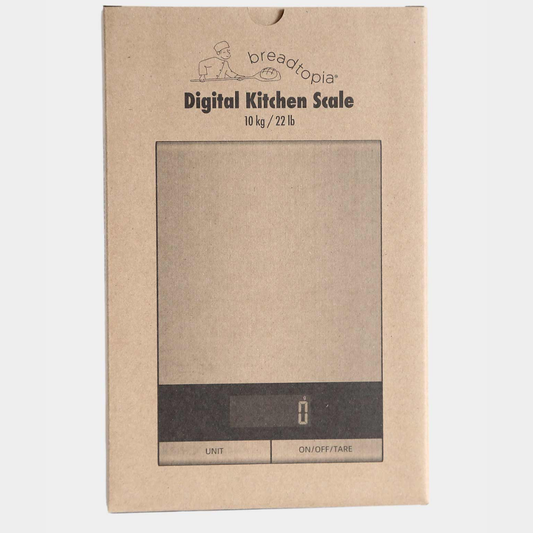 Breadtopia Digital Kitchen Scale – 10 kg/22 lb Baking Scale