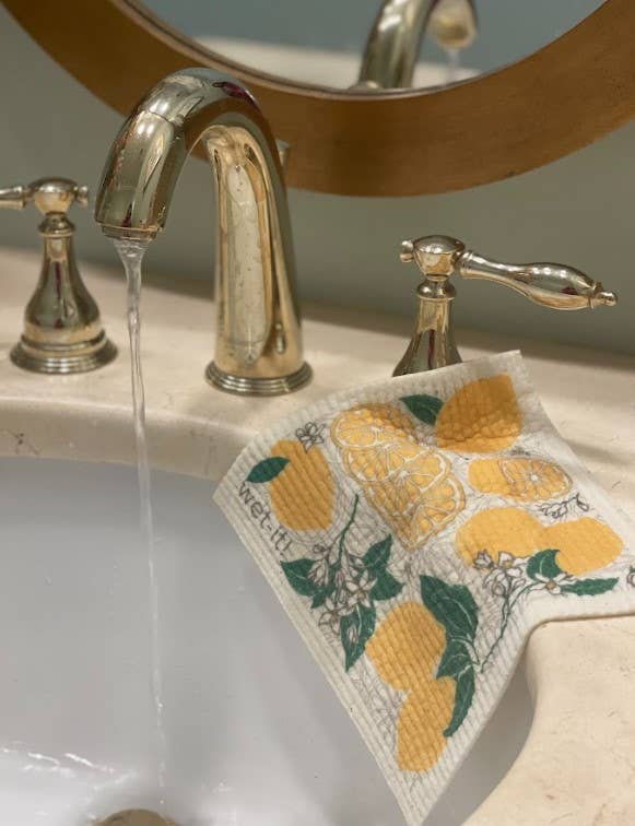 Citrus Limone Swedish Cloth