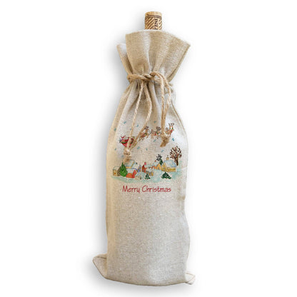 Santa's On His Way: Dishtowel / Keep Words / -