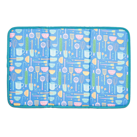 Drying Mat - MT Chef: Super Blue