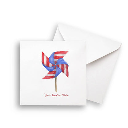 Pinwheel with Location: Dishtowel / -