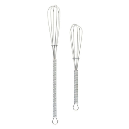 Mini Whisk Set for Mixing and Blending, Set of 2