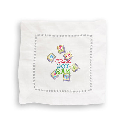 Colorful Mahjong Tiles: Dishtowel / -