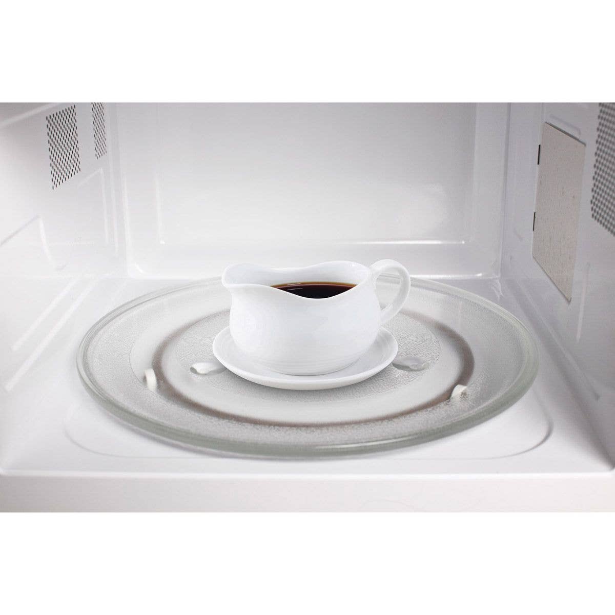 HIC Kitchen Hotel Gravy Boat With Saucer, 24oz