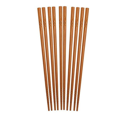 Helen's Asian Kitchen Engraved Chopsticks, 5 Pairs