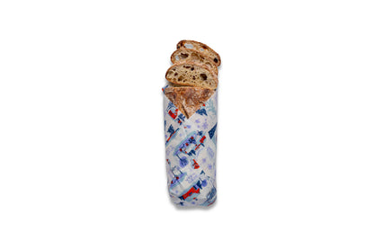 Bees Wrap Beeswax Reusable Holiday Bread Wrap - Snow Day