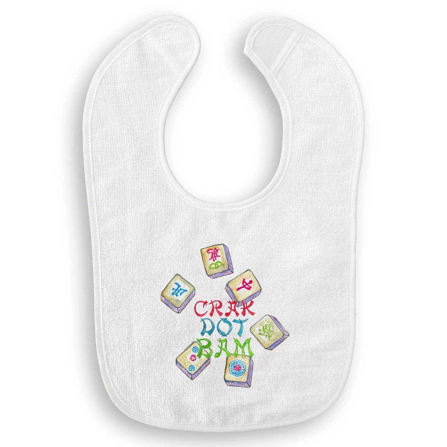 Colorful Mahjong Tiles: Dishtowel / -