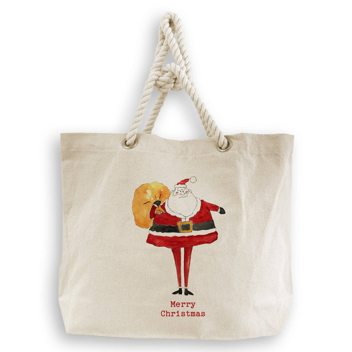Skinny Santa: Dishtowel / Keep Words / -