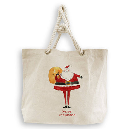 Skinny Santa: Dishtowel / Keep Words / -