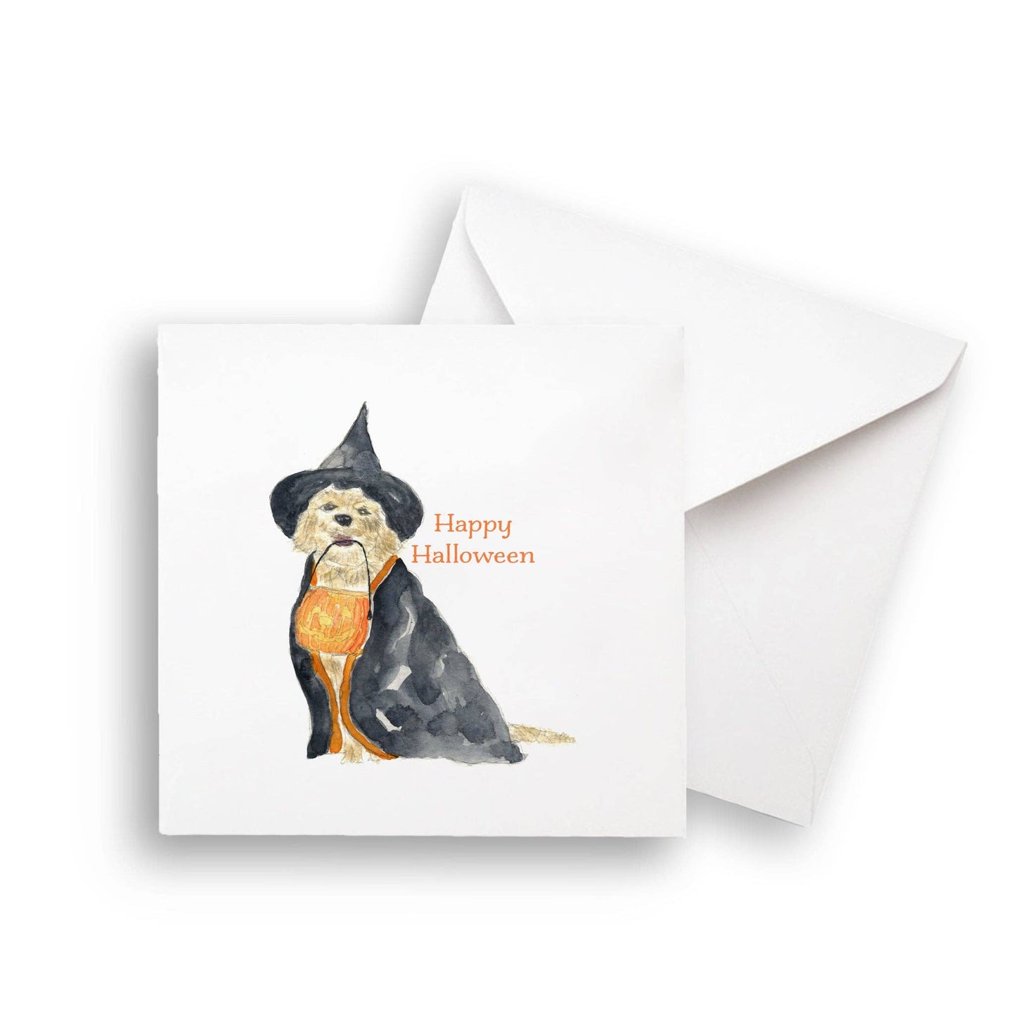 Halloween Dog: Dishtowel / Remove Words / -