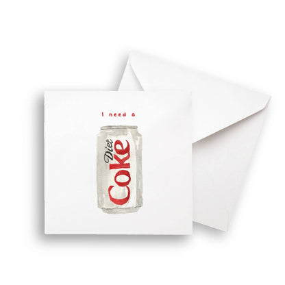 I Need a Diet Coke: Dishtowel / Keep Words / -