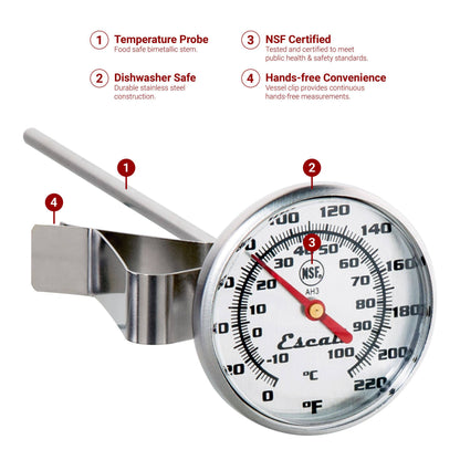 Escali Folding Digital Thermometer