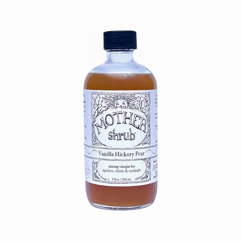 MOTHER shrub Vanilla Hickory Pear: 8 oz