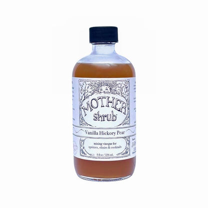 MOTHER shrub Vanilla Hickory Pear: 8 oz