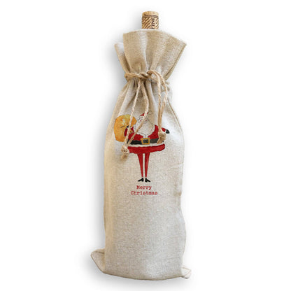 Skinny Santa: Dishtowel / Keep Words / -