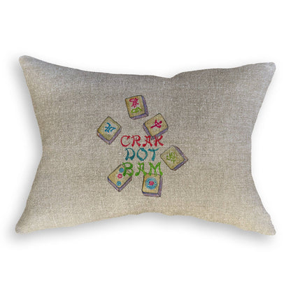 Colorful Mahjong Tiles: Dishtowel / -