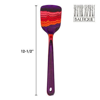 Baltique® Waikiki Colorful Wooden Spatula, 12.5": Case: 6