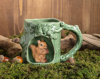 Nature Inspired Mug with Alcove-4"H(11oz): Mushroom