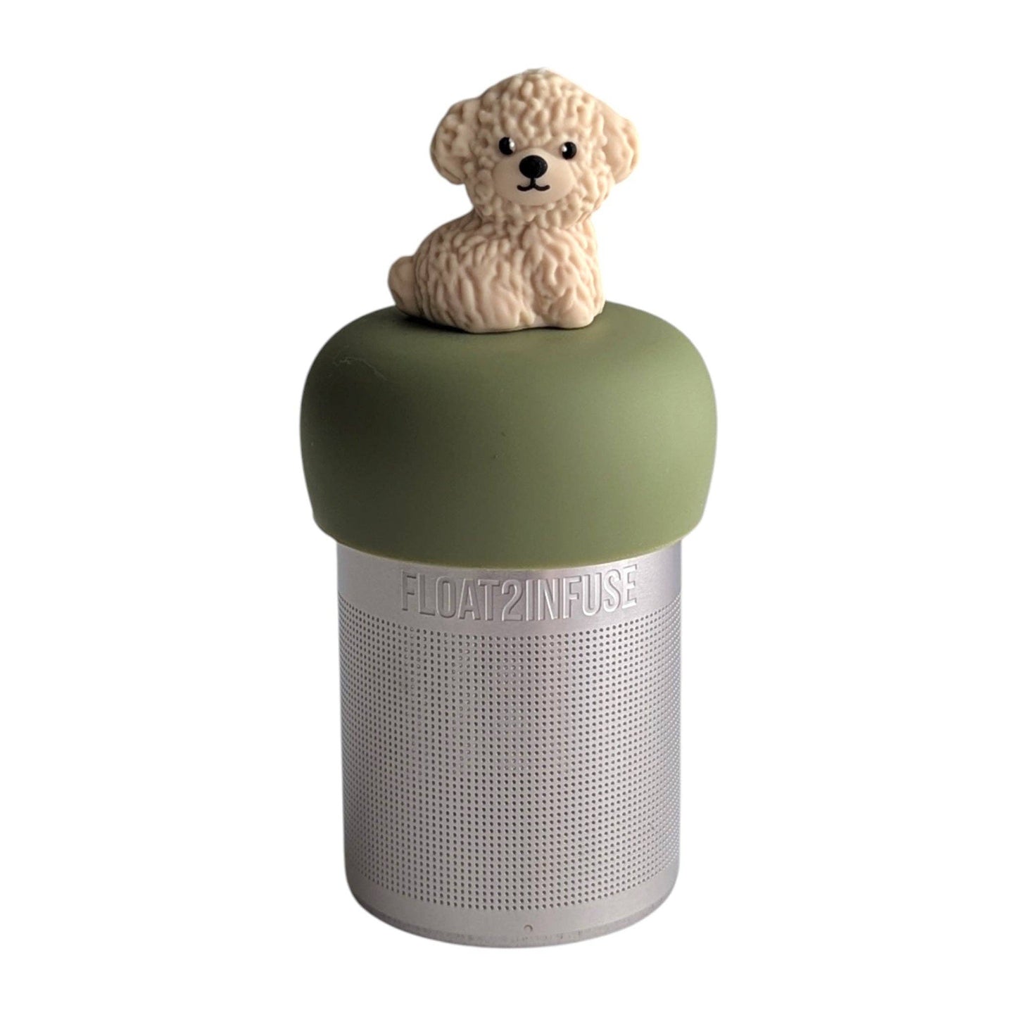 Golden Doodle | Floating Tea Infuser | Green Base | Cream
