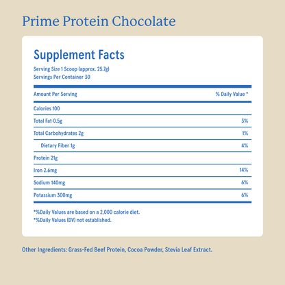 Prime Protein: Vanilla