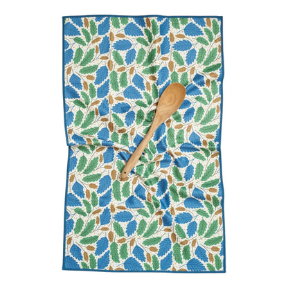 Anywhere Towel Reversible - RJW First Leaf: Cream