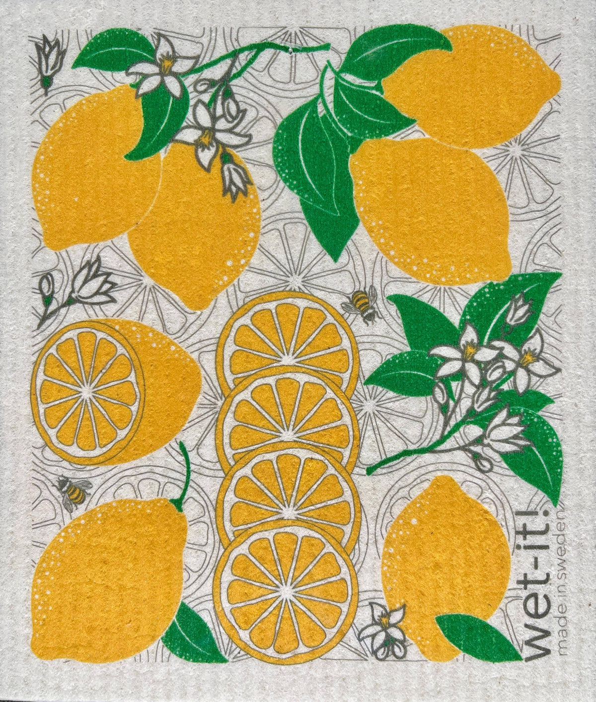 Citrus Limone Swedish Cloth