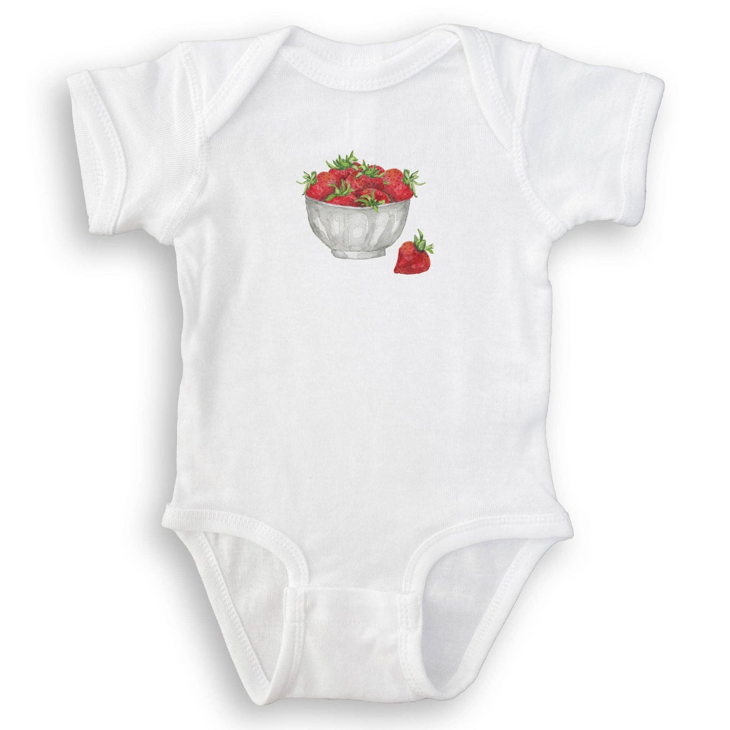 Strawberry Bowl: Dishtowel / -
