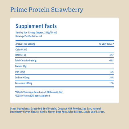 Prime Protein: Vanilla
