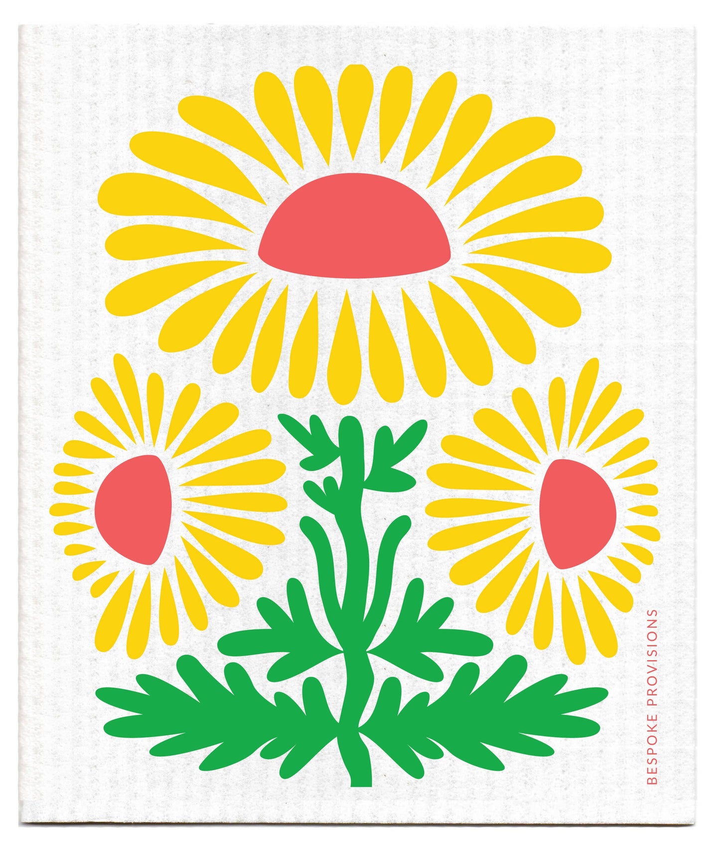 Sunflower Swedish Dishcloth - Reusable Sponge Cloth