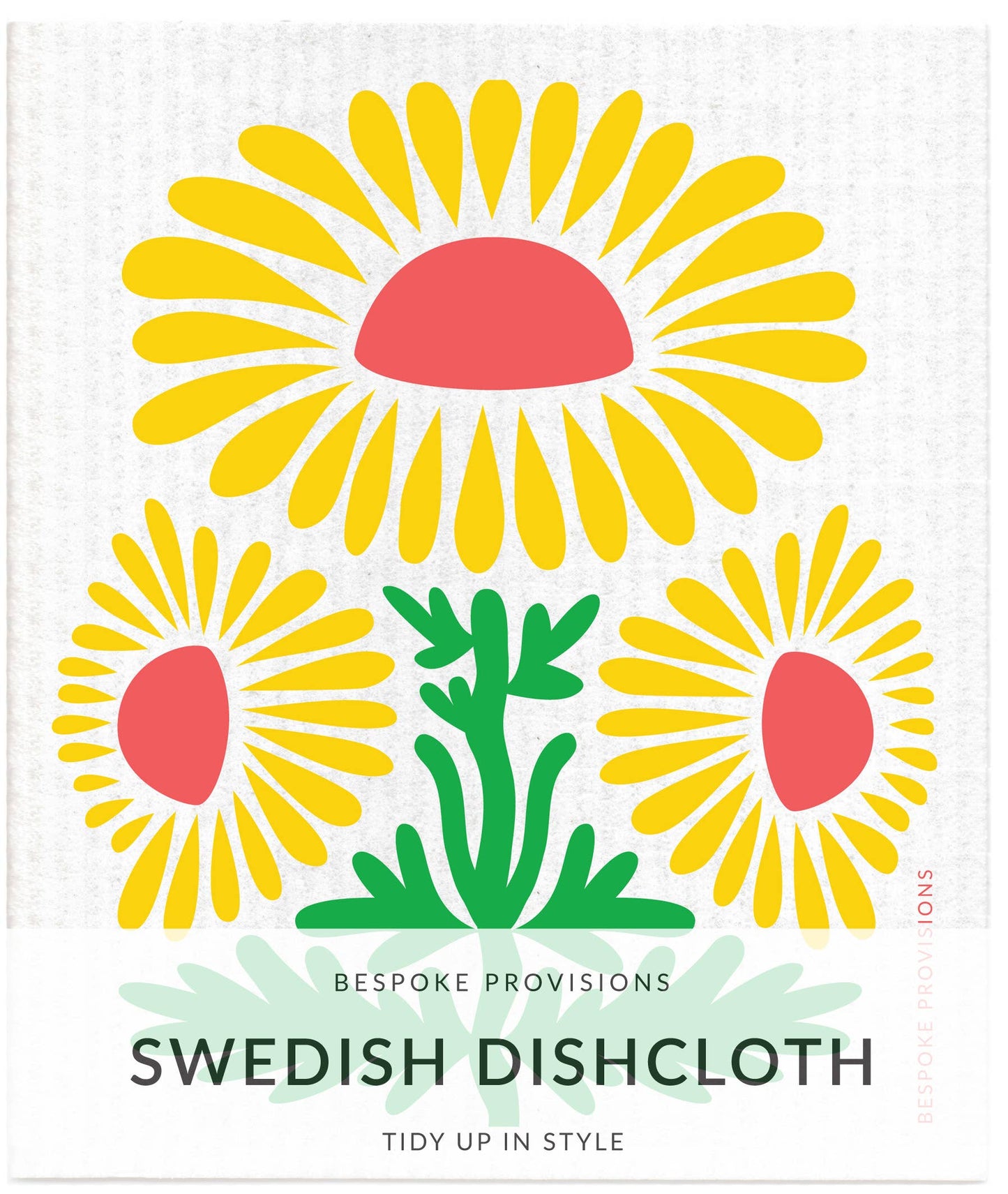 Sunflower Swedish Dishcloth - Reusable Sponge Cloth