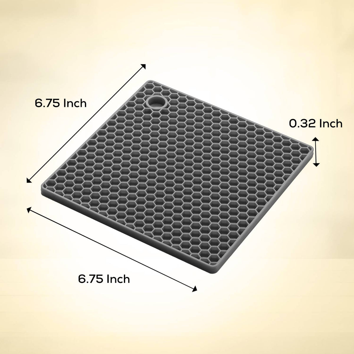 Mrs. Anderson's Baking Silicone Honeycomb Trivet: Turquoise