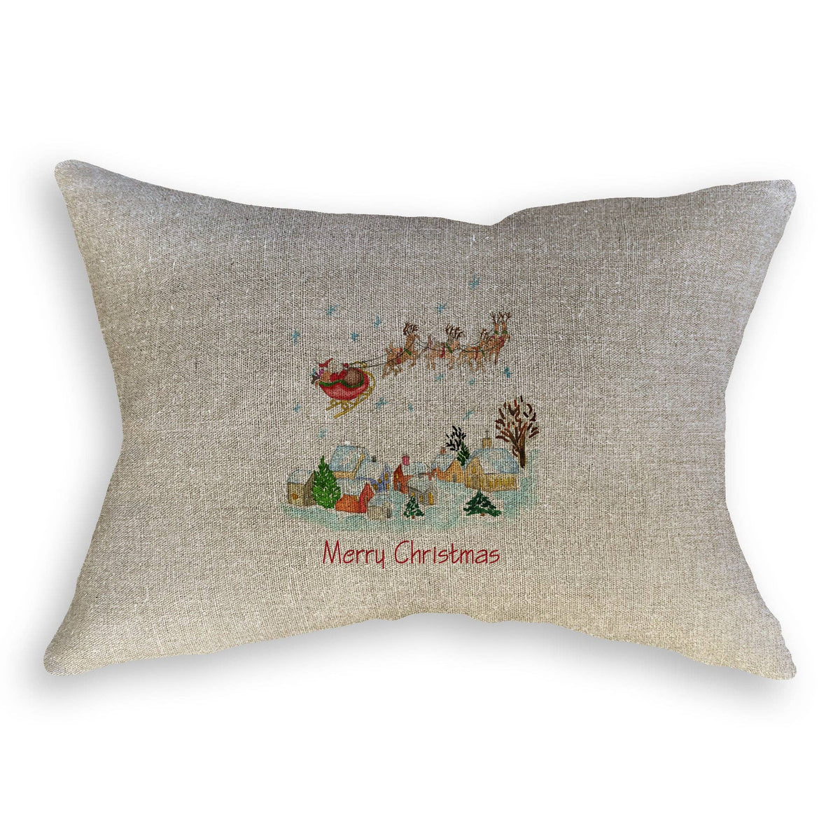 Santa's On His Way: Dishtowel / Keep Words / -