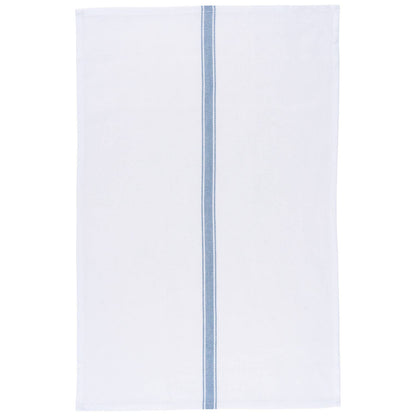 Brooklyn Stripe Delft Blue Dishtowels Set of 4