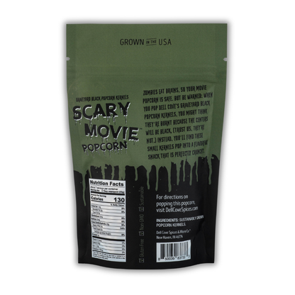 Scary Movie® Popcorn | Graveyard Black Halloween Popcorn