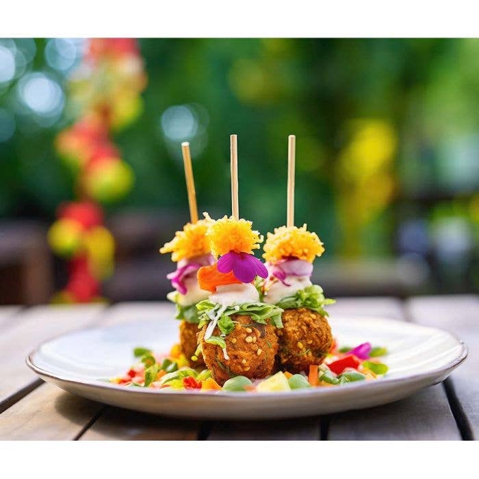 HIC Kitchen Bamboo Skewer, 4in, Pack Of 100