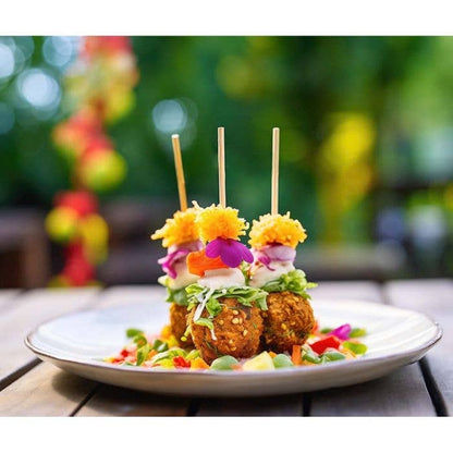 HIC Kitchen Bamboo Skewer, 4in, Pack Of 100