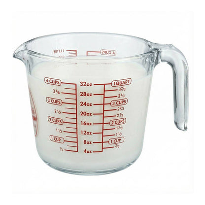 Mrs. Anderson's Baking Glass Measuring Cup, 4 Cup Capacity