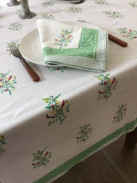 Tablecloth 60X60 Serrano Chilli