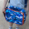Classic Lunch Bag – Insulated Blue Camouflage
