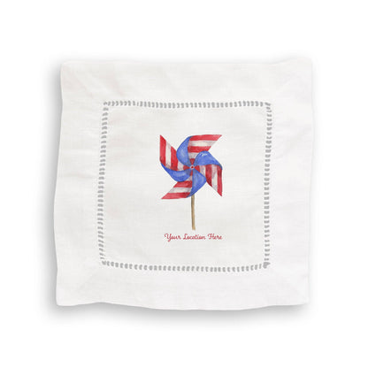 Pinwheel with Location: Dishtowel / -
