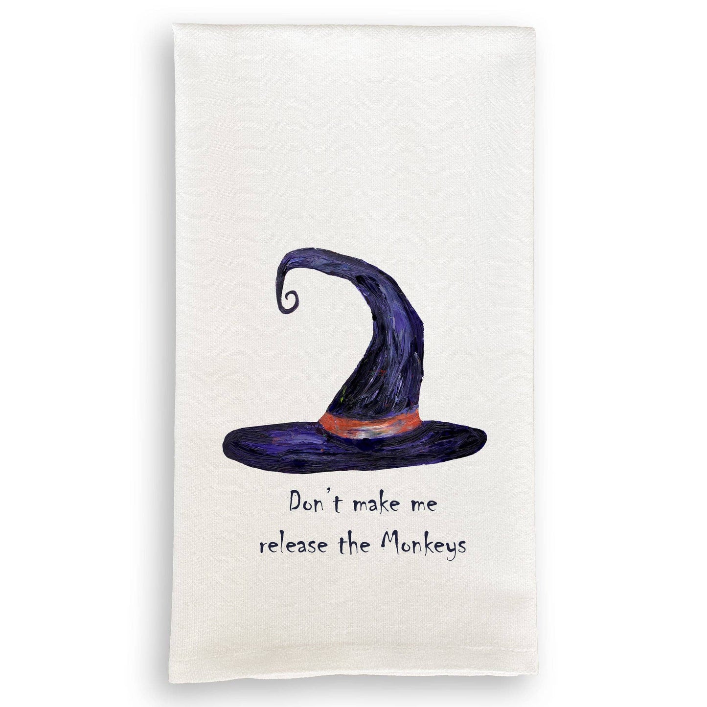 Witches and Monkeys: Dishtowel / Keep Words / -