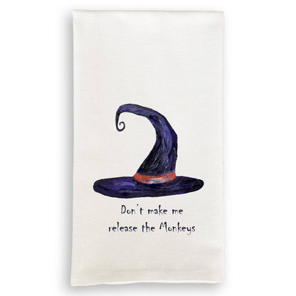 Witches and Monkeys: Dishtowel / Keep Words / -