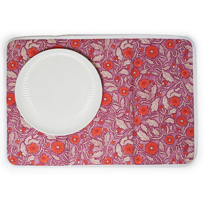 Drying Mat - Jen Owens Manuette: Beet Red