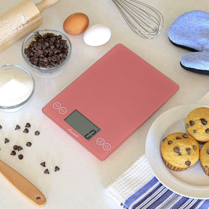 Escali Arti Glass Digital Scale: Black Obsidian