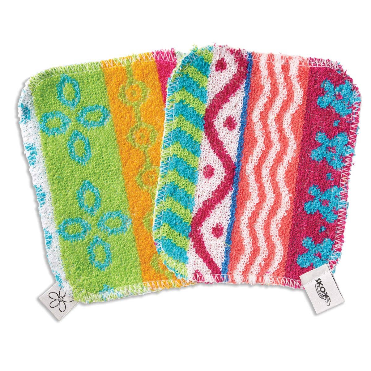 Skoy Non-Scratch Cotton Scrubbers – Reusable Set of 2