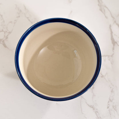 Great Wave Porcelain Rice Bowl – 4.5 in. Round, 10 oz