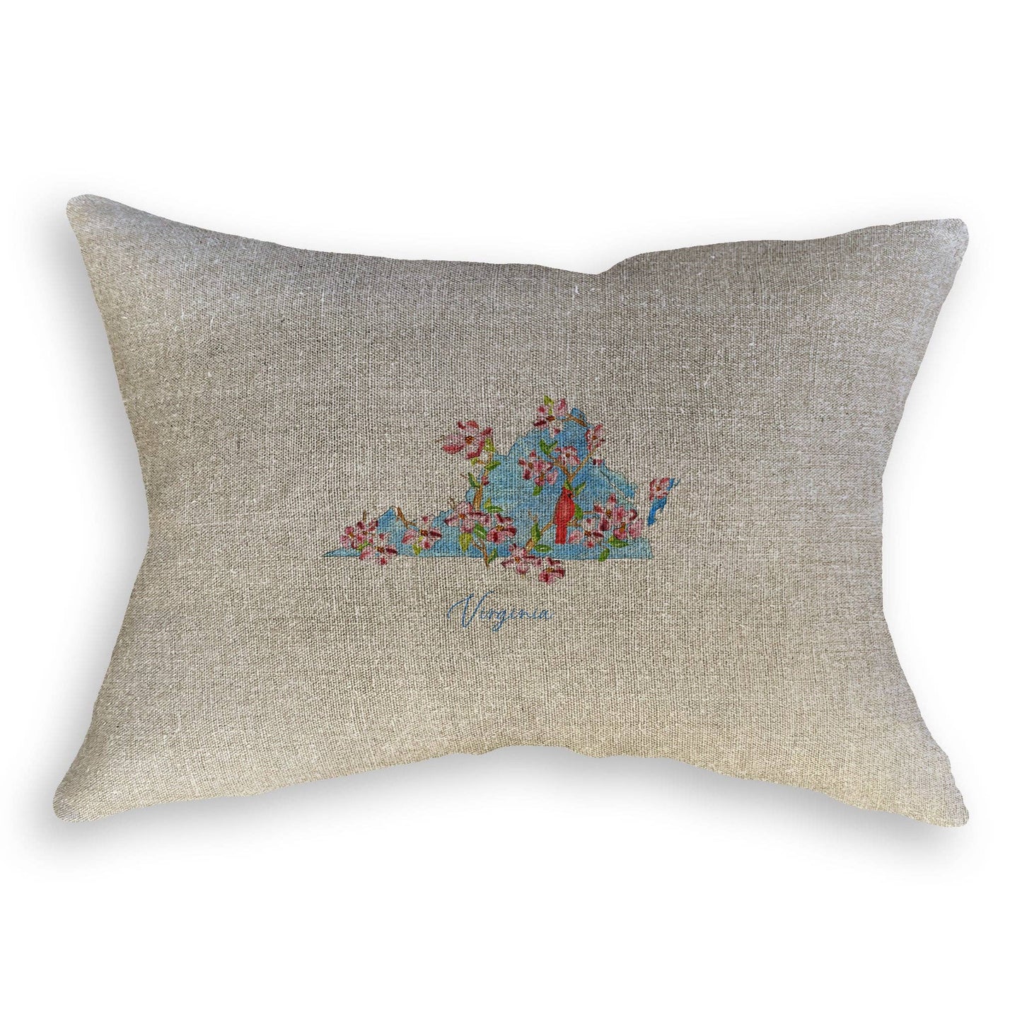 Floral Virginia: Dishtowel / Remove Words / -