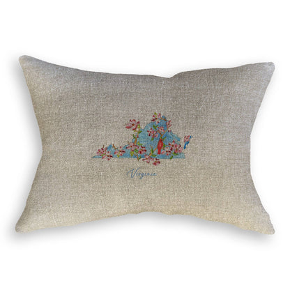 Floral Virginia: Dishtowel / Remove Words / -