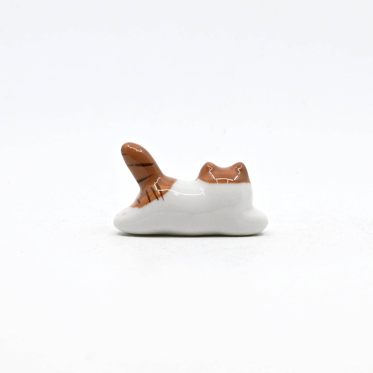 Brown White Cat Chopsticks Rest 2"L (12/288)